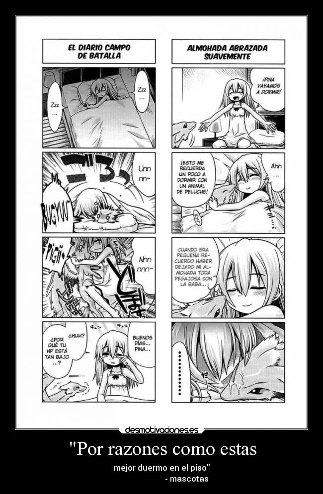 Por razones como estas -