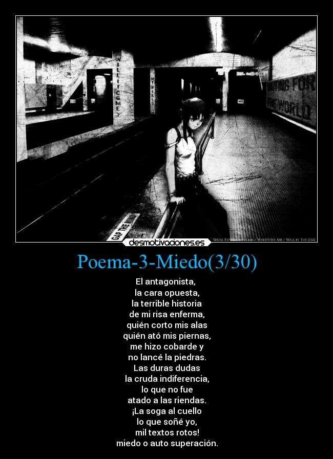 Poema-3-Miedo(3/30) - 