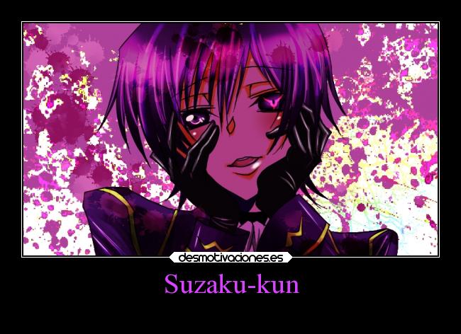 carteles anime slipkdemon clandesplazado codegeass yaoi suzaku lelouch mirainikki harukaze desmotivaciones