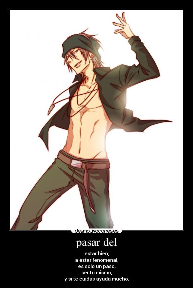 carteles anime tokyoravens touji desmotivaciones