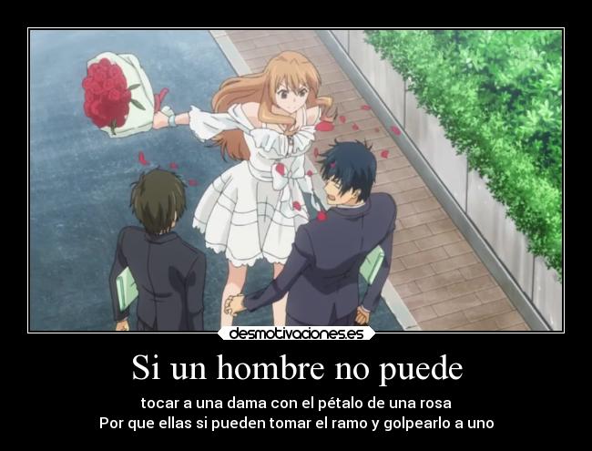 carteles anime vida humor otaku manga comedia golden time desmotivaciones