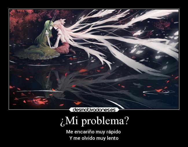 ¿Mi problema? -