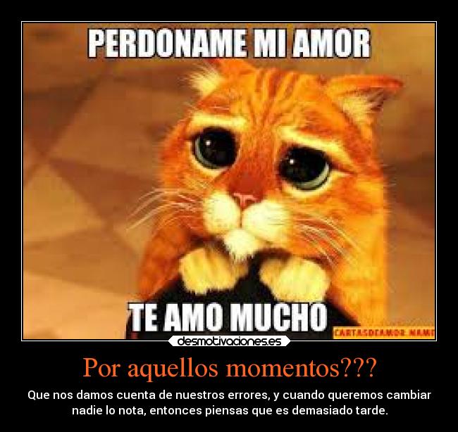 Por aquellos momentos??? - 