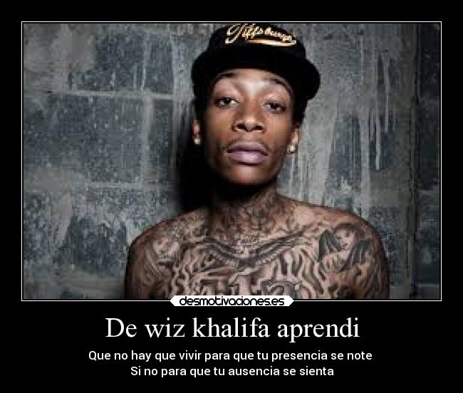 De wiz khalifa aprendi -