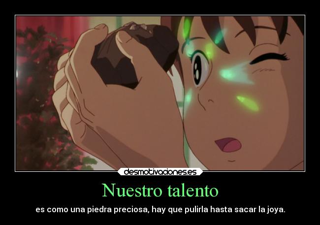 carteles corazon anime desmotivaciones susurros del whisper heart talento joya studios ghibli hayao miyazaki desmotivaciones