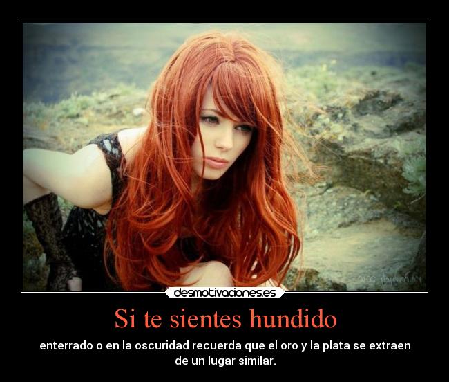 Si te sientes hundido - 