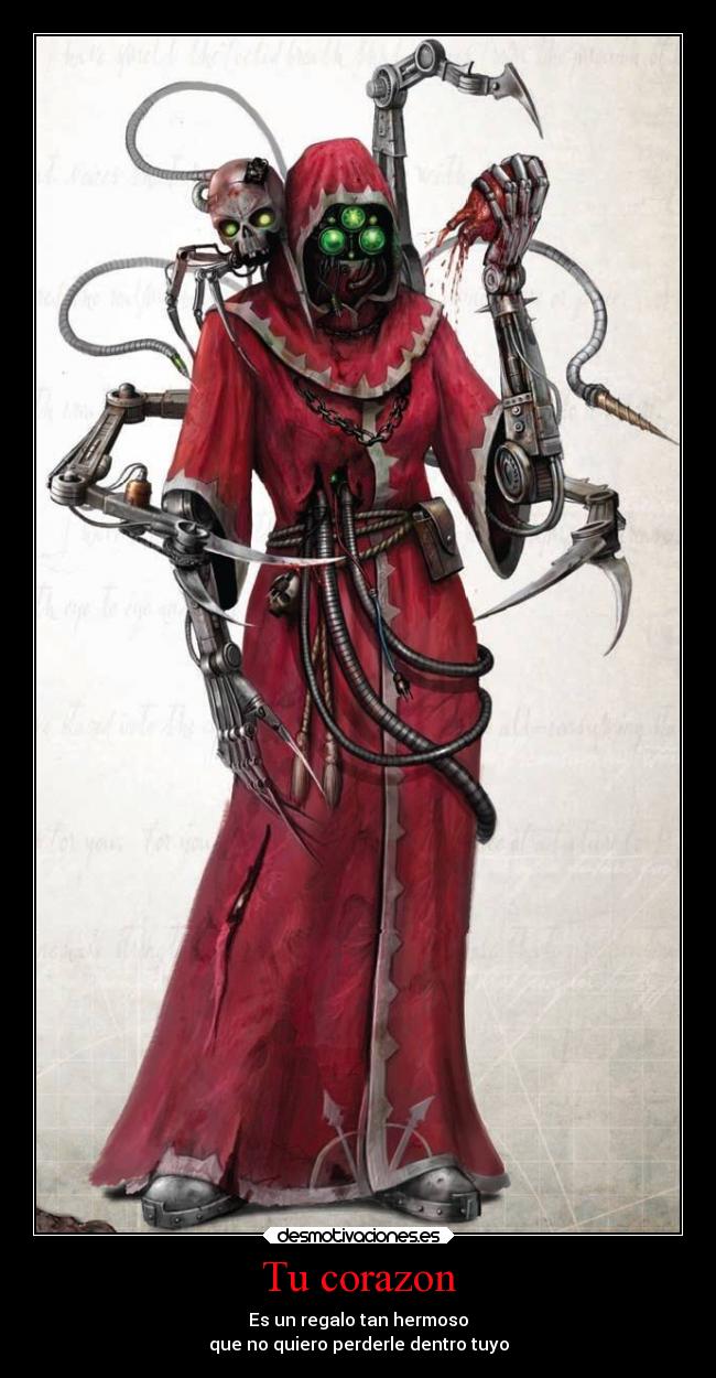 Tu corazon - Es un regalo tan hermoso
que no quiero perderle dentro tuyo