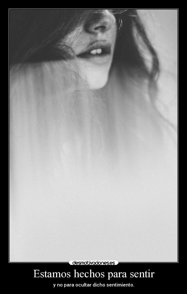Estamos hechos para sentir - 