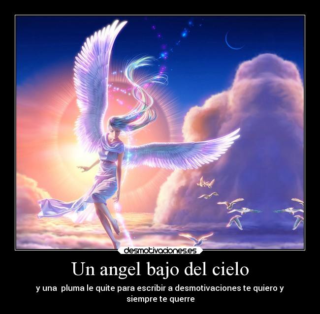 Un angel bajo del cielo - 