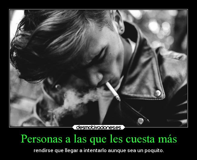 Personas a las que les cuesta más - 