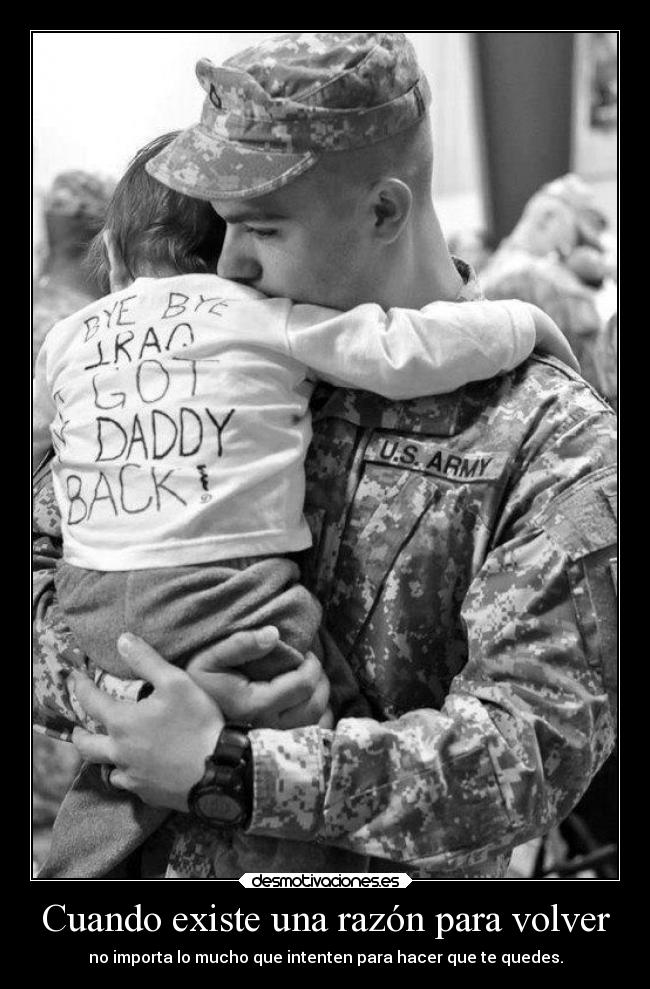 Cuando existe una razón para volver -