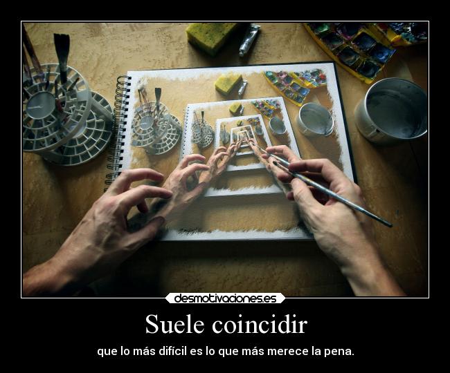 Suele coincidir - 