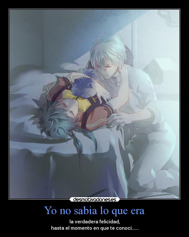 Yo no sabia lo que era -