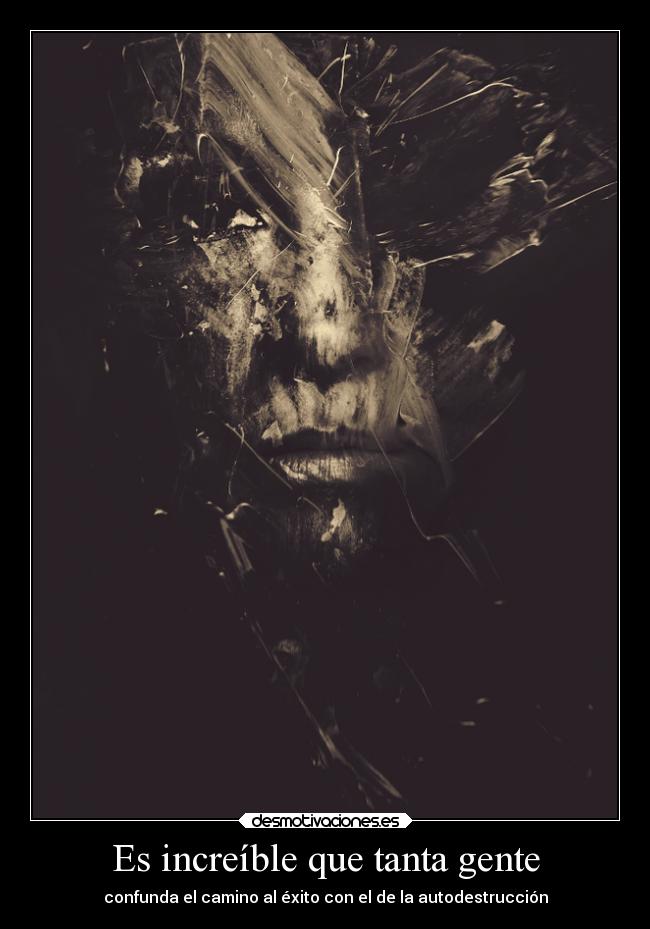 Es increíble que tanta gente -