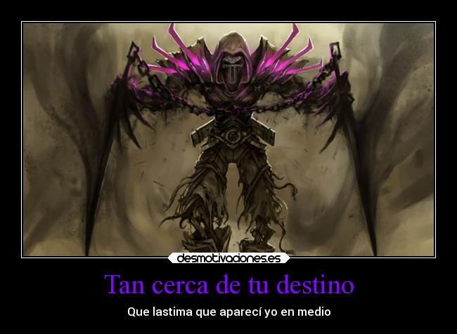 Tan cerca de tu destino - Que lastima que aparecí yo en medio