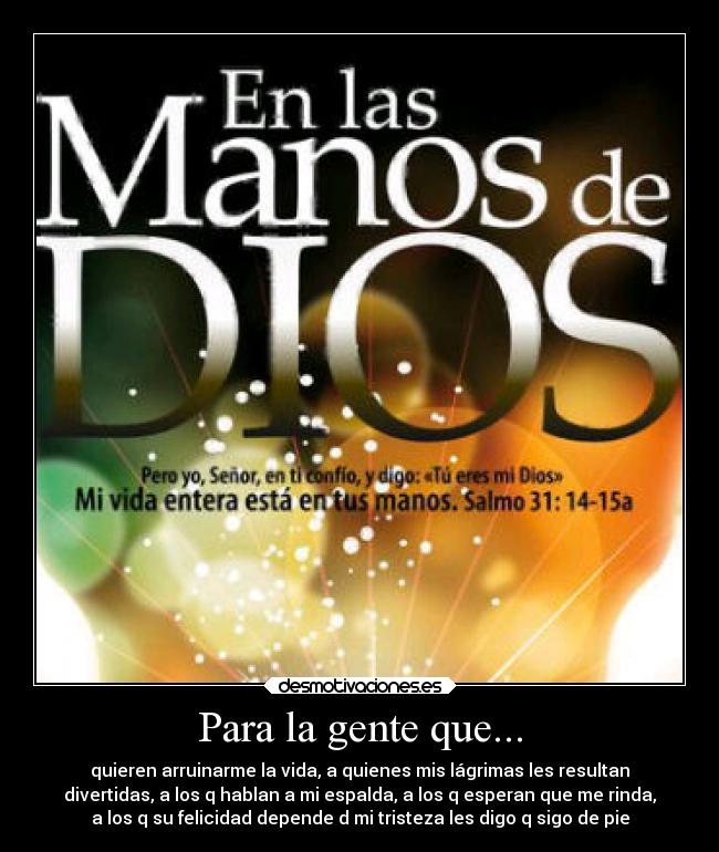 carteles dios desmotivaciones