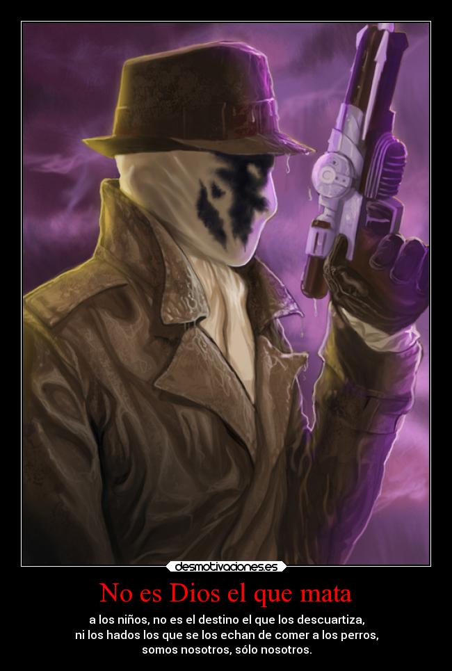 No es Dios el que mata -