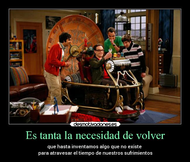 Es tanta la necesidad de volver - 