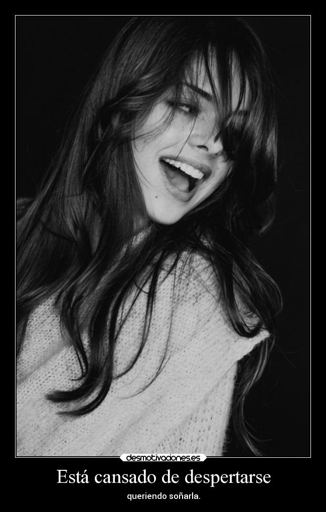 Está cansado de despertarse - 