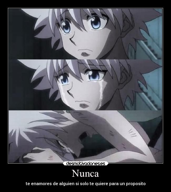 Nunca - te enamores de alguien si solo te quiere para un proposito