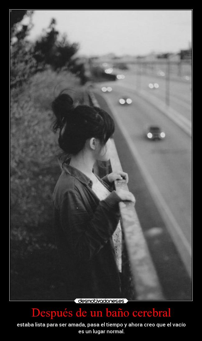 Después de un baño cerebral - 