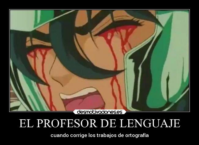 EL PROFESOR DE LENGUAJE - 