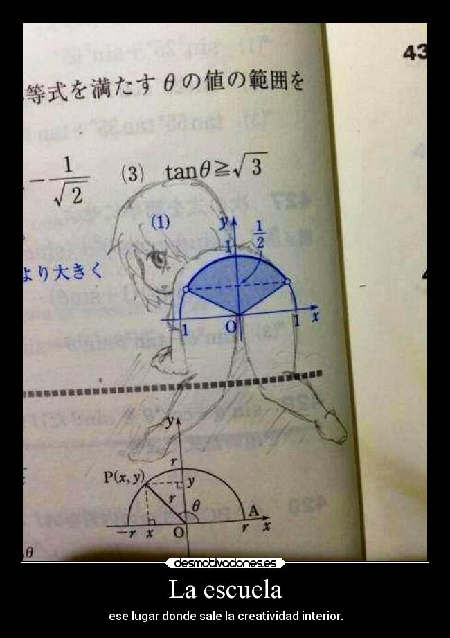 La escuela - ese lugar donde sale la creatividad interior.