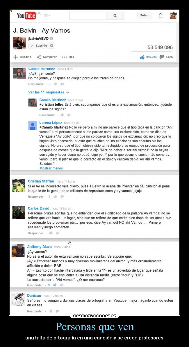 carteles espana mexico ortografia cancion profesor venezulea espanol colombia balvin marruecos bolivia falta desmotivaciones