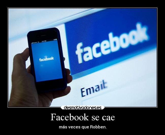 Facebook se cae -