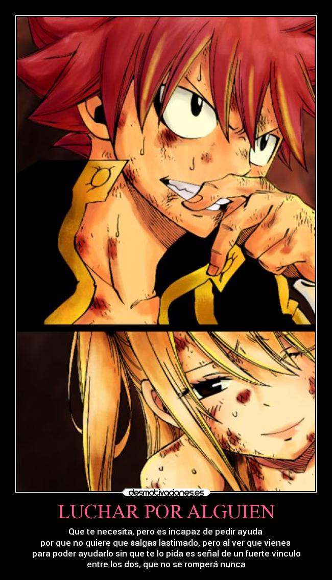 LUCHAR POR ALGUIEN -