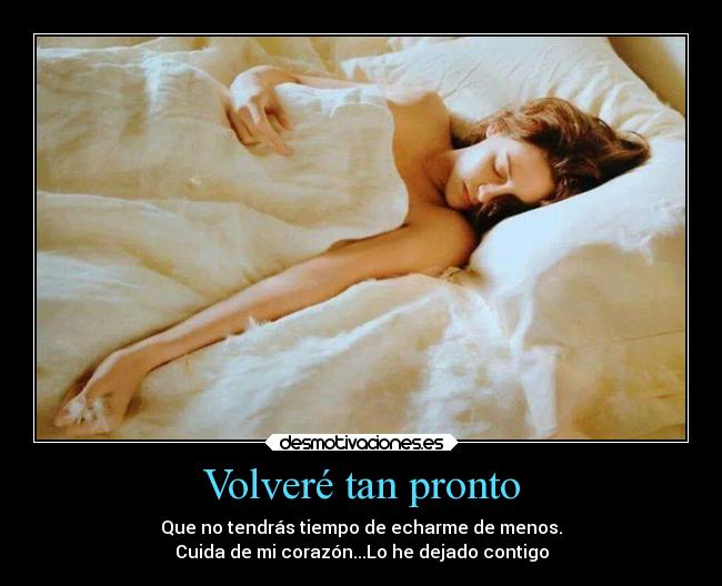 Volveré tan pronto - 