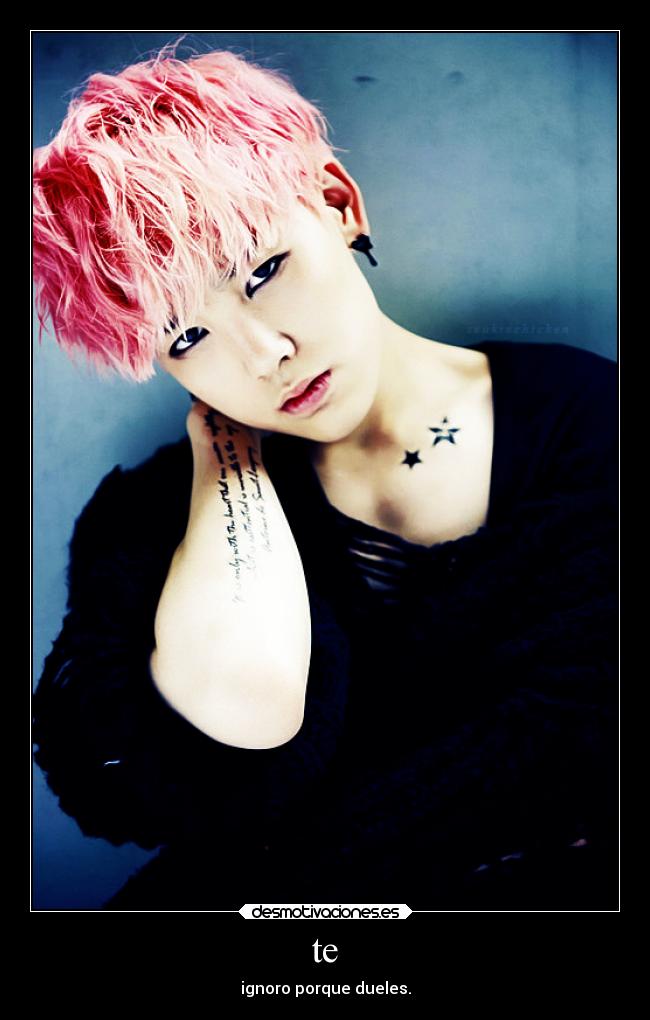 te - ignoro porque dueles.