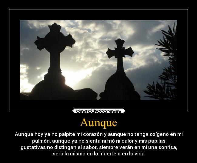 Aunque -