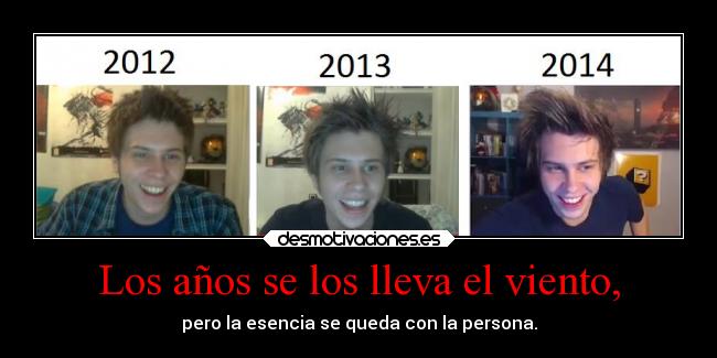 Los años se los lleva el viento, -