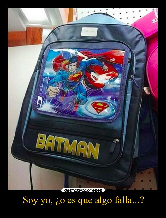 Soy yo, ¿o es que algo falla...? - 