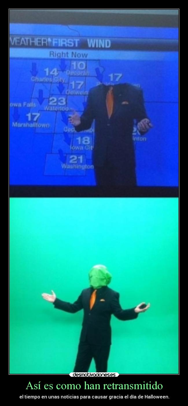 carteles graciosas halloween tiempo cabeza rilacs desmotivaciones