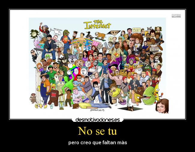 No se tu - pero creo que faltan màs