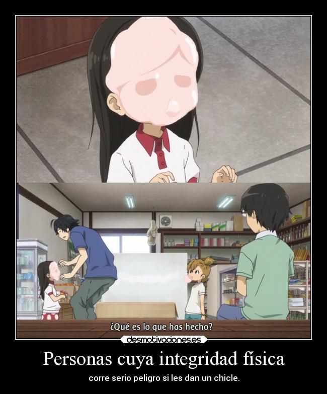 Personas cuya integridad física - 