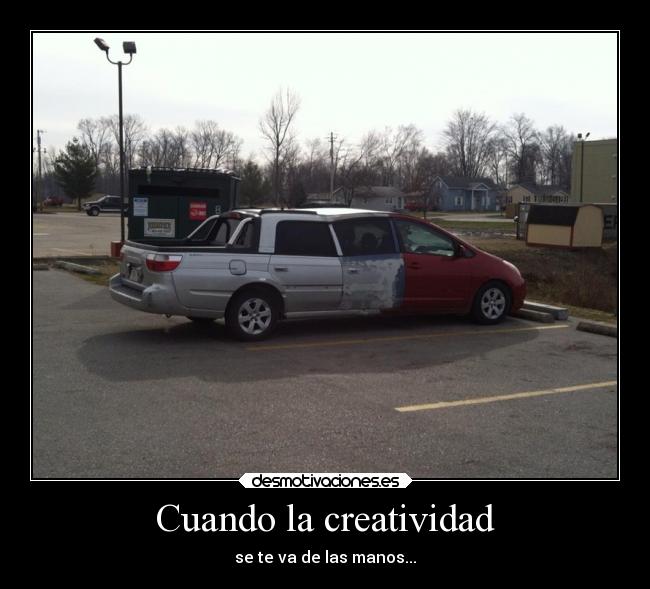 Cuando la creatividad -