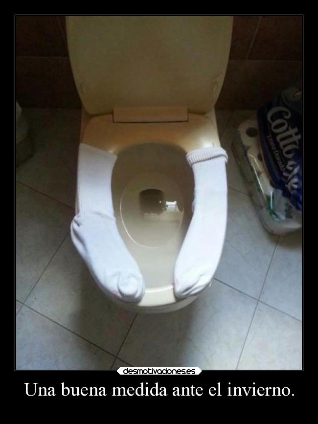 Una buena medida ante el invierno. -