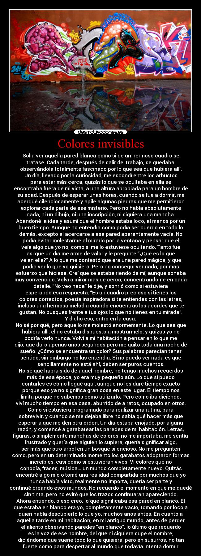 Colores invisibles - 