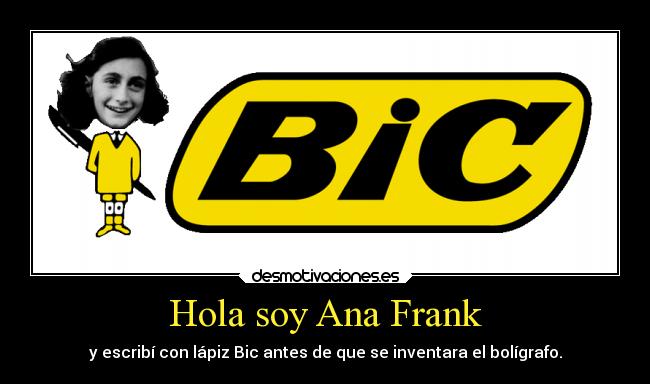 Hola soy Ana Frank - 