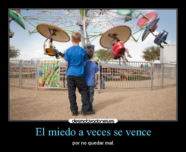 carteles miedo alma desmotivaciones