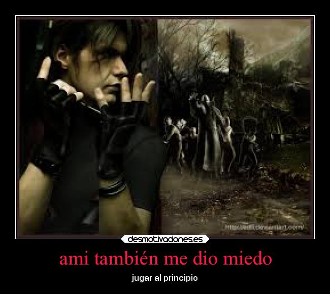 ami también me dio miedo -