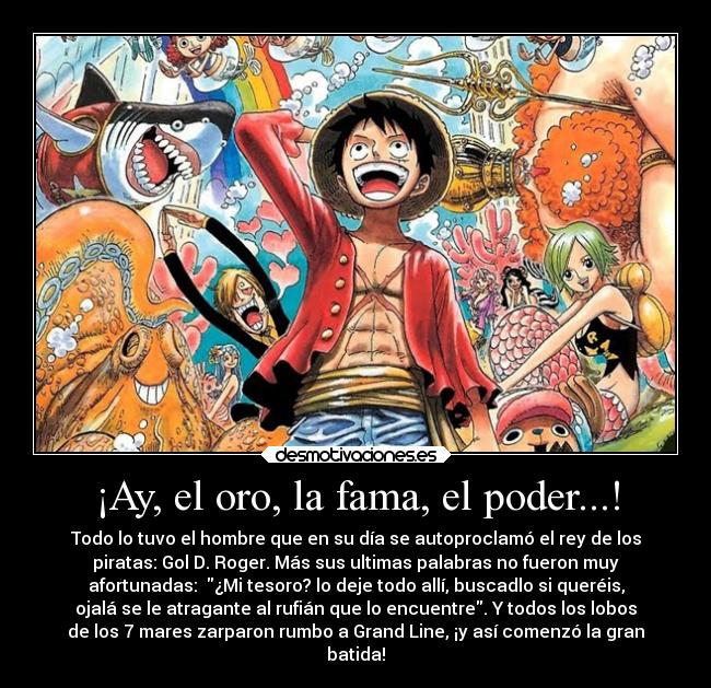 carteles motivaciones one piece desmotivaciones