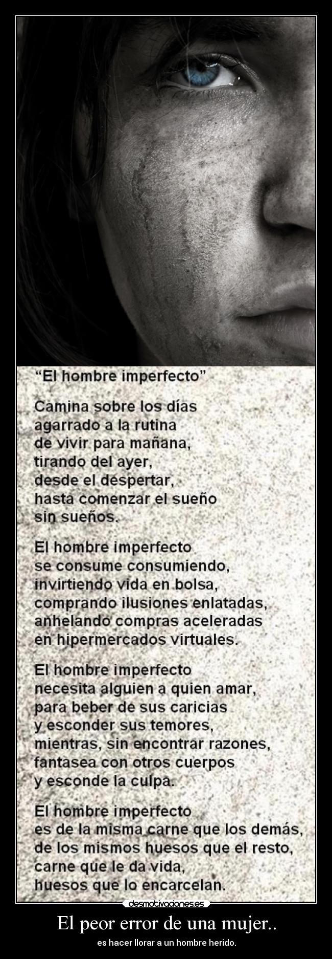 El peor error de una mujer.. -