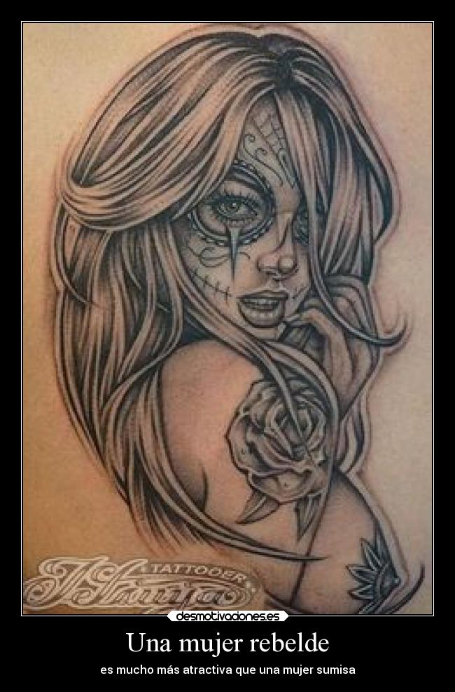 Una mujer rebelde - es mucho más atractiva que una mujer sumisa