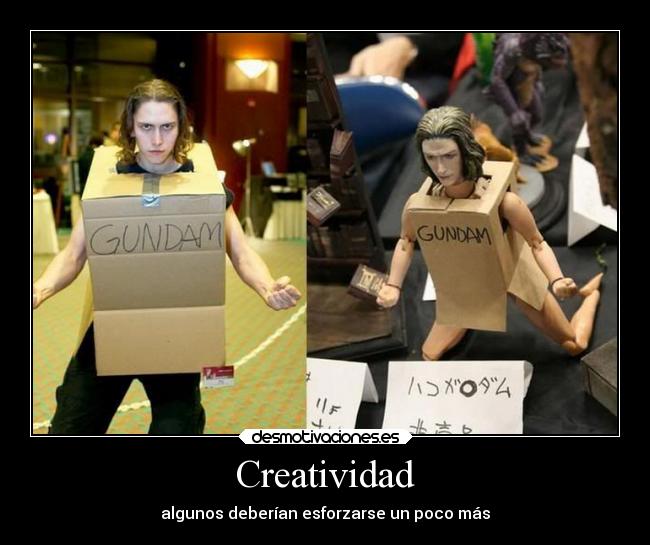 Creatividad - algunos deberían esforzarse un poco más