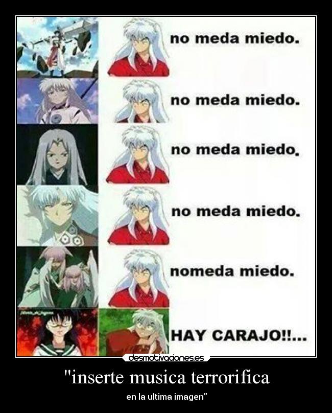 inserte musica terrorifica - 