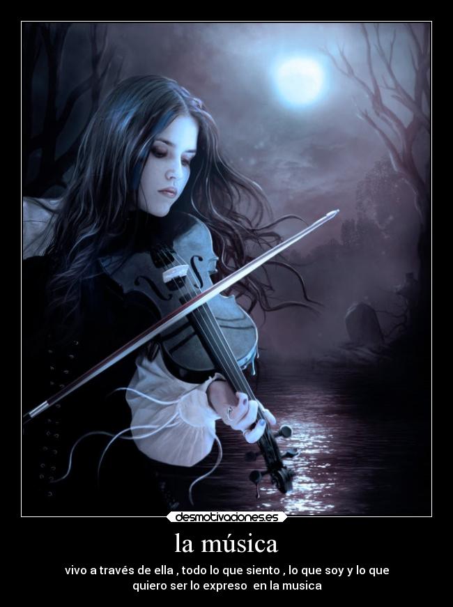 la música -